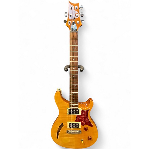 Used PRS SE Custom 22 Semi-Hollowbody Natural Hollow Body Electric Guitar