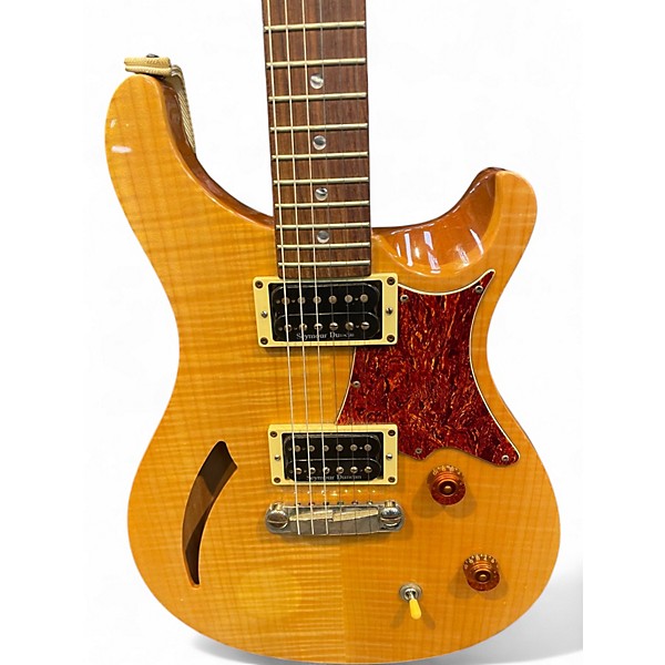 Used PRS SE Custom 22 Semi-Hollowbody Natural Hollow Body Electric Guitar