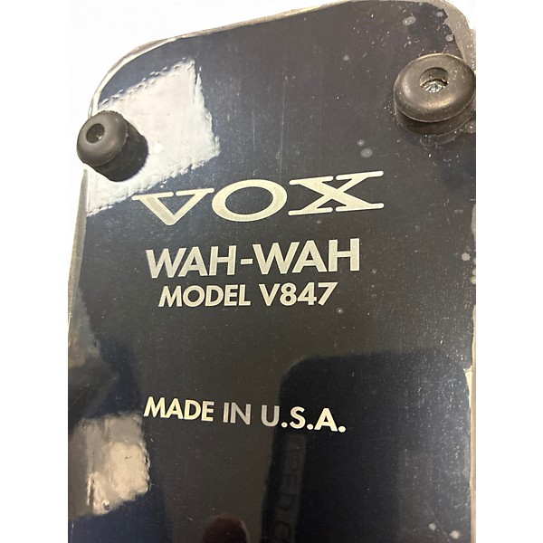 Used Vox V847 Effect Pedal