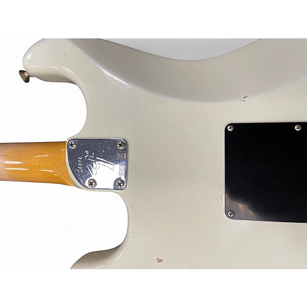 Used 2023 Fender Custom Shop PostModern Strat Aged Olympic White Solid Body Electric Guitar