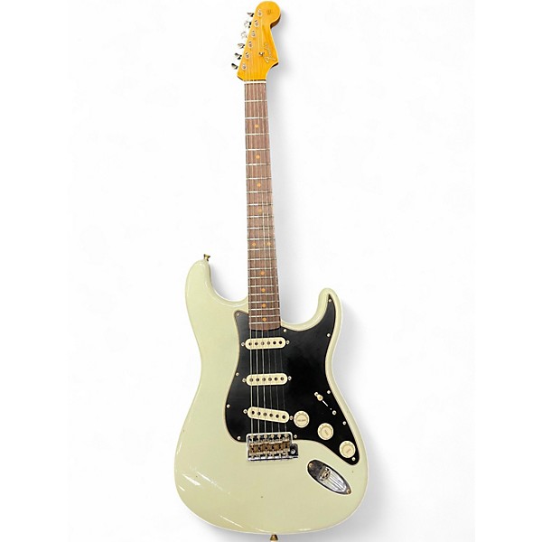 Used 2023 Fender Custom Shop PostModern Strat Aged Olympic White Solid Body Electric Guitar