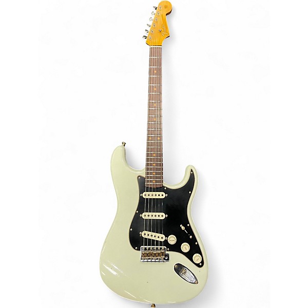 Used 2023 Fender Custom Shop PostModern Strat Aged Olympic White Solid Body Electric Guitar