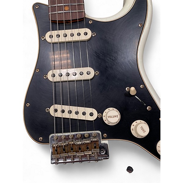 Used 2023 Fender Custom Shop PostModern Strat Aged Olympic White Solid Body Electric Guitar