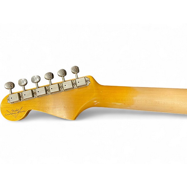 Used 2023 Fender Custom Shop PostModern Strat Aged Olympic White Solid Body Electric Guitar