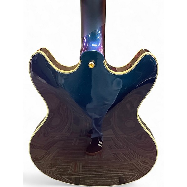 Used D'Angelico Deluxe DCSP Chameleon Hollow Body Electric Guitar