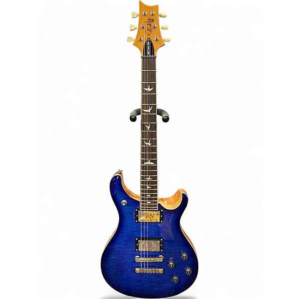 Used PRS SE McCarty 594 Flamed Trans Blue Solid Body Electric Guitar