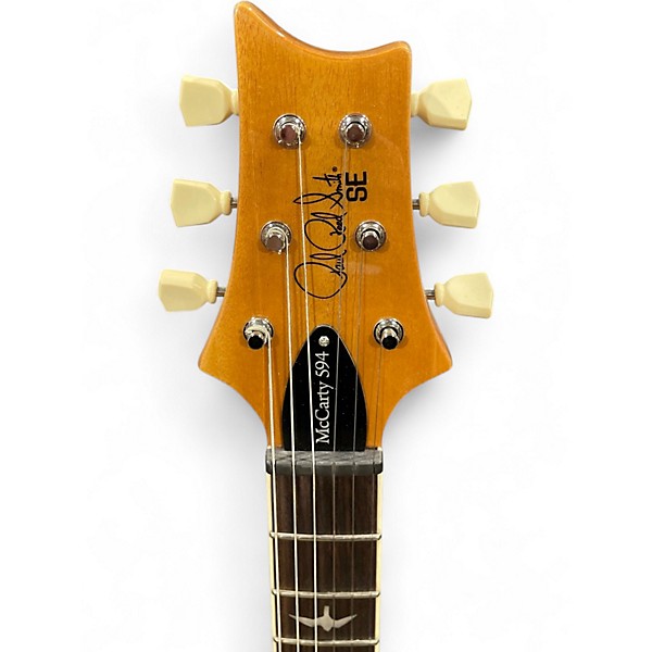 Used PRS SE McCarty 594 Flamed Trans Blue Solid Body Electric Guitar