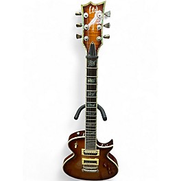 Used ESP LTD EC1000 Deluxe amber suburst Solid Body Electric Guitar