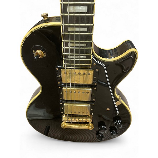 Used Epiphone Les Paul Black Beauty 3 Black Solid Body Electric Guitar