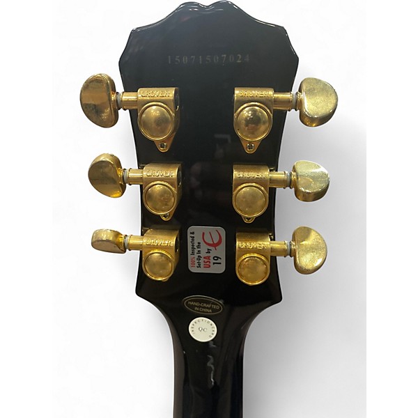 Used Epiphone Les Paul Black Beauty 3 Black Solid Body Electric Guitar
