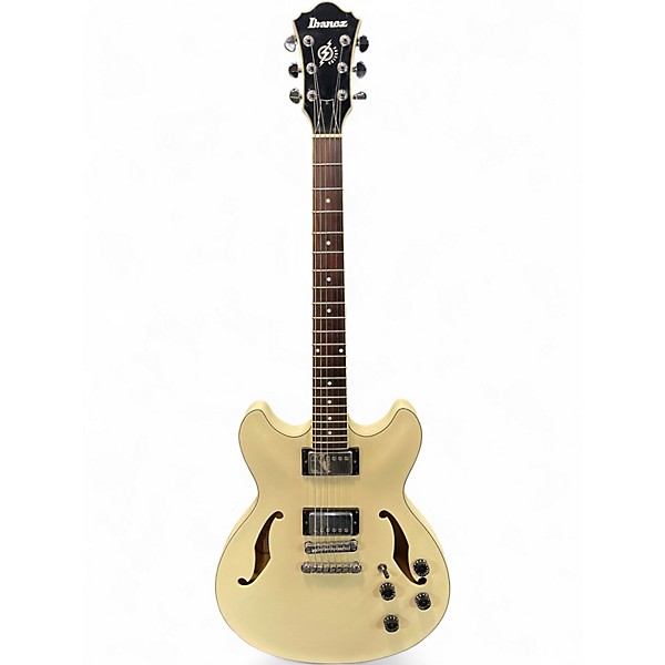 Used Ibanez AS73 Artcore Antique Ivory Hollow Body Electric Guitar