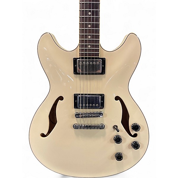 Used Ibanez AS73 Artcore Antique Ivory Hollow Body Electric Guitar