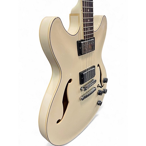 Used Ibanez AS73 Artcore Antique Ivory Hollow Body Electric Guitar