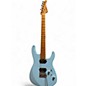 Used Eart DMX10 Blue Solid Body Electric Guitar thumbnail
