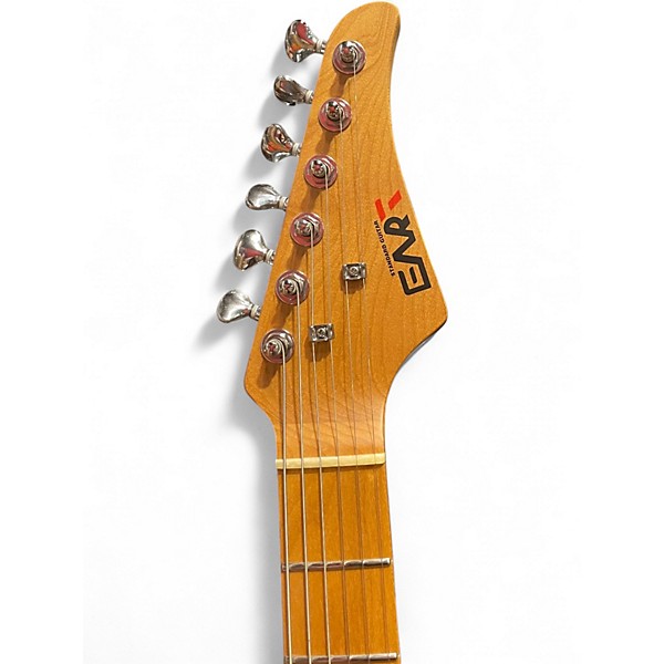 Used Eart DMX10 Blue Solid Body Electric Guitar