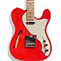 Used Xaviere PRO842 Red Hollow Body Electric Guitar