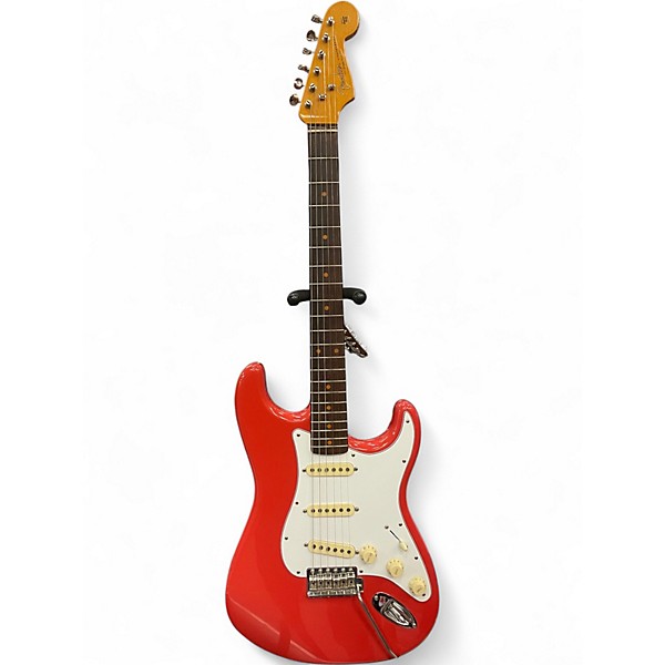 Used 2024 Fender American Vintage II 61 REISSUE Fiesta Red Solid Body Electric Guitar