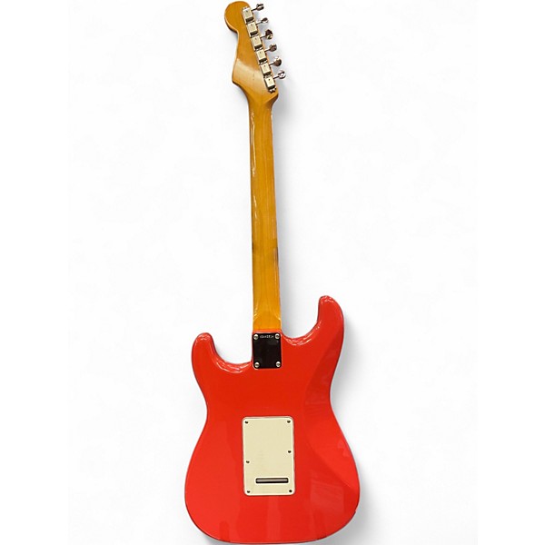 Used 2024 Fender American Vintage II 61 REISSUE Fiesta Red Solid Body Electric Guitar