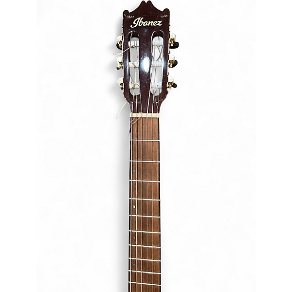 Used 2025 Ibanez GA35TCE Sunburst Classical Acoustic Electric Guitar