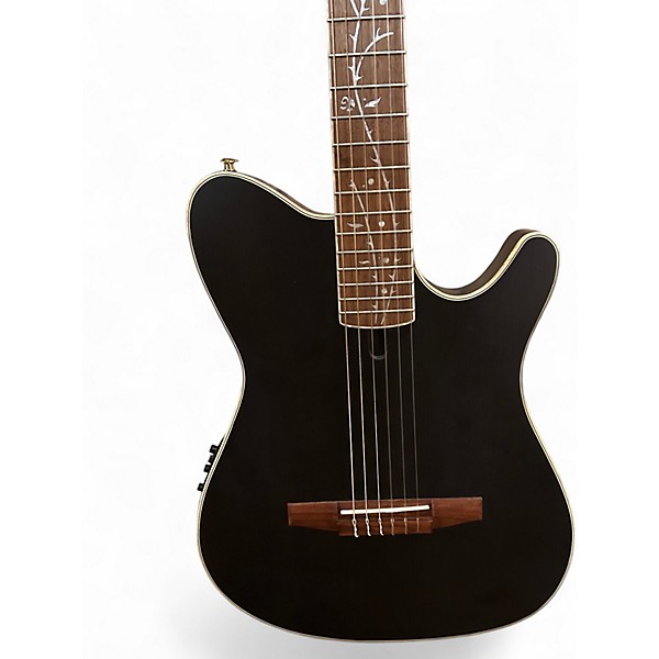Used 2025 Ibanez TOD10N BLACK Classical Acoustic Electric Guitar