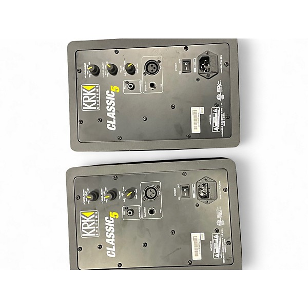 Used KRK Pair of Classic 5 Powered Monitor