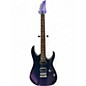 Used Ibanez GIO GRG121SP Blue Metal Chameleon Solid Body Electric Guitar thumbnail