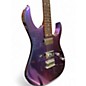 Used Ibanez GIO GRG121SP Blue Metal Chameleon Solid Body Electric Guitar