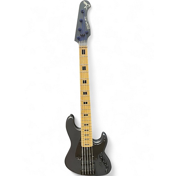 Used Dmark JBX7 Gunmetal Gray Electric Bass Guitar