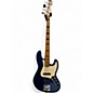 Used 2023 Fender American Ultra Jazz Bass Electron Blue Metallic Electric Bass Guitar