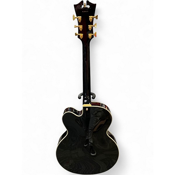 Used D'Angelico EXL-1 Black Hollow Body Electric Guitar