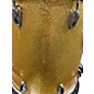 Vintage 1962 Slingerland 3 Piece 3 Piece Gold Sparkle Drum Kit