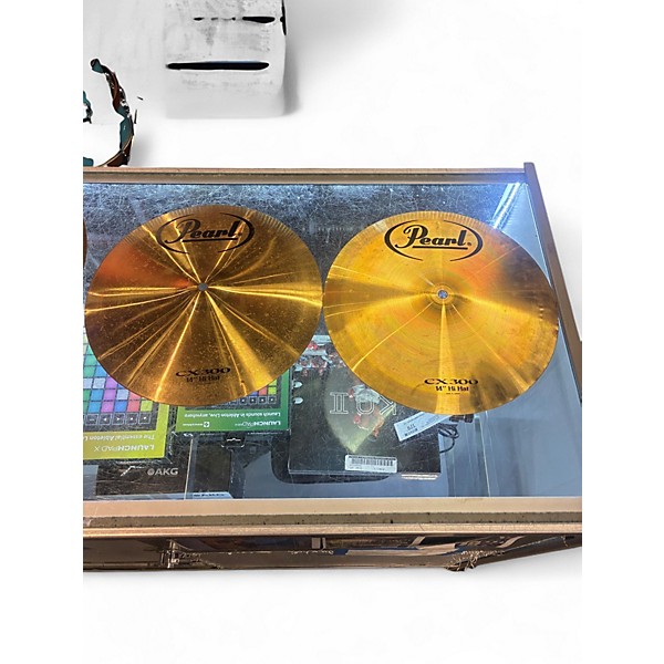Used Pearl 14in CX300 HI HATS Cymbal