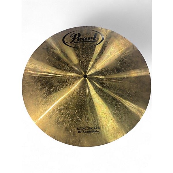 Used Pearl 18in CX300 CRASH RIDE Cymbal