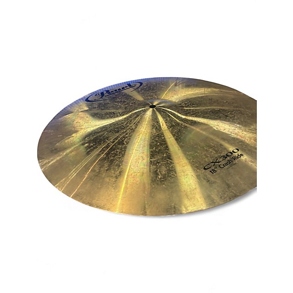 Used Pearl 18in CX300 CRASH RIDE Cymbal