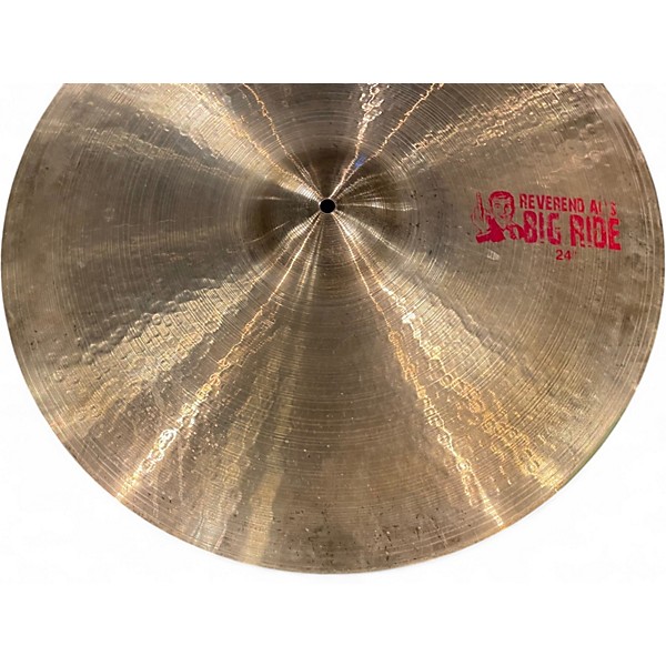Used Paiste 24in 2002 Reverend Al's Big Ride Cymbal