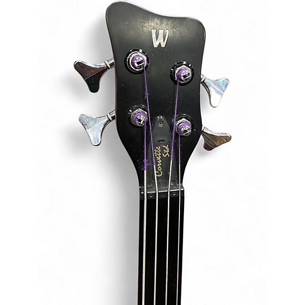 Used Warwick Pro Series Standard Corvette 4 String Natural Electric Bass Guitar