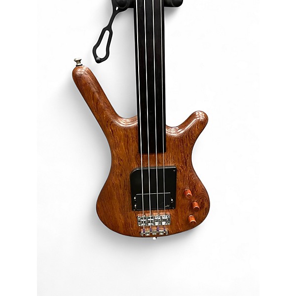 Used Warwick Pro Series Standard Corvette 4 String Natural Electric Bass Guitar