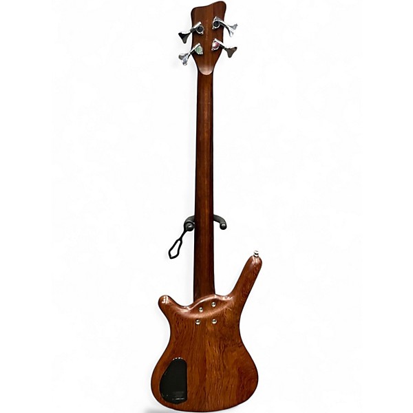 Used Warwick Pro Series Standard Corvette 4 String Natural Electric Bass Guitar