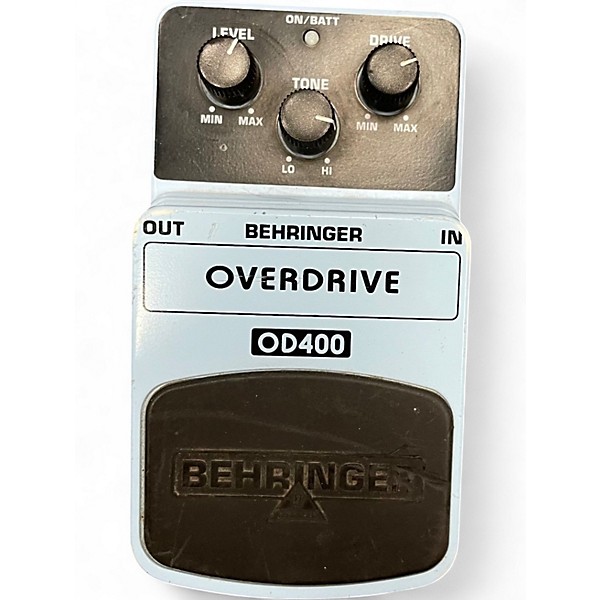 Used Behringer OD400 Overdrive Effect Pedal