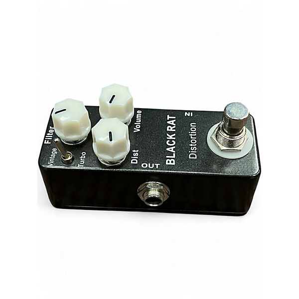 Used Mosky BLACK RAT Effect Pedal