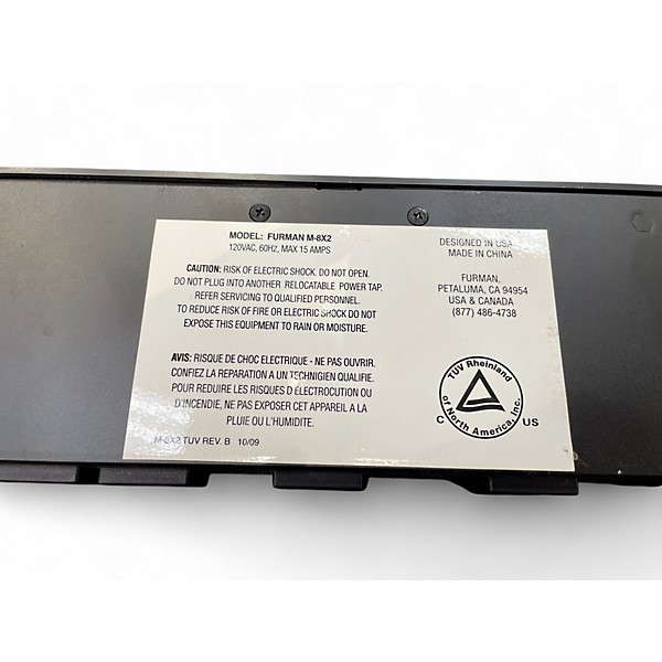 Used Furman M-8X2 Power Conditioner Power Conditioner