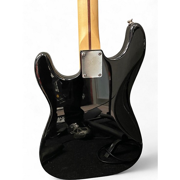 Used 2005 Squier 51 Black Solid Body Electric Guitar