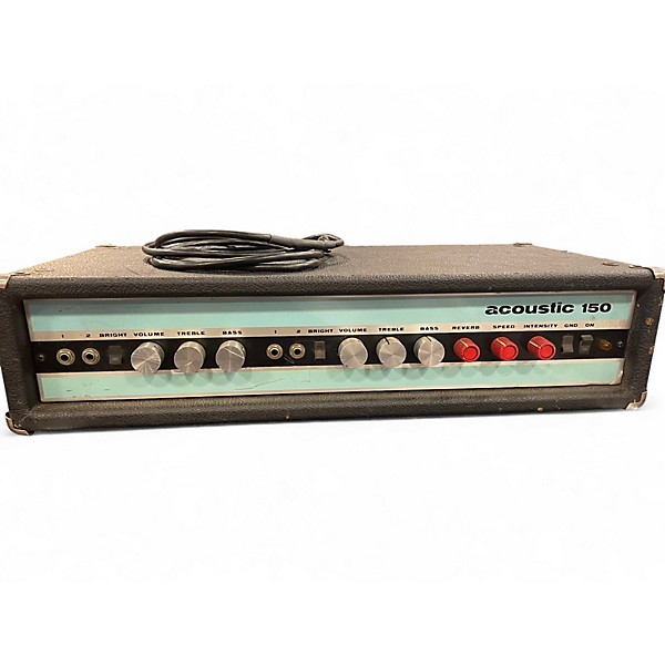 Vintage 1970s Acoustic Model 150 125W 4Ohm Bass Amp Head