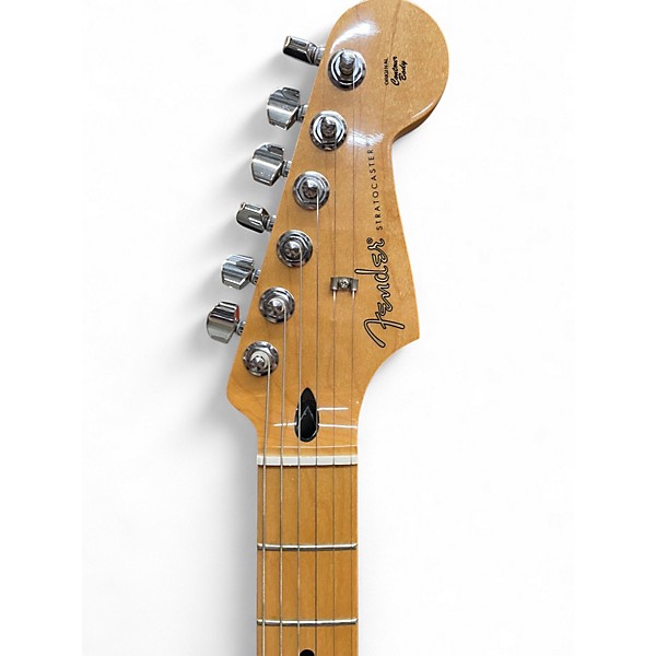 Used 2019 Fender Player Stratocaster White Solid Body Electric Guitar