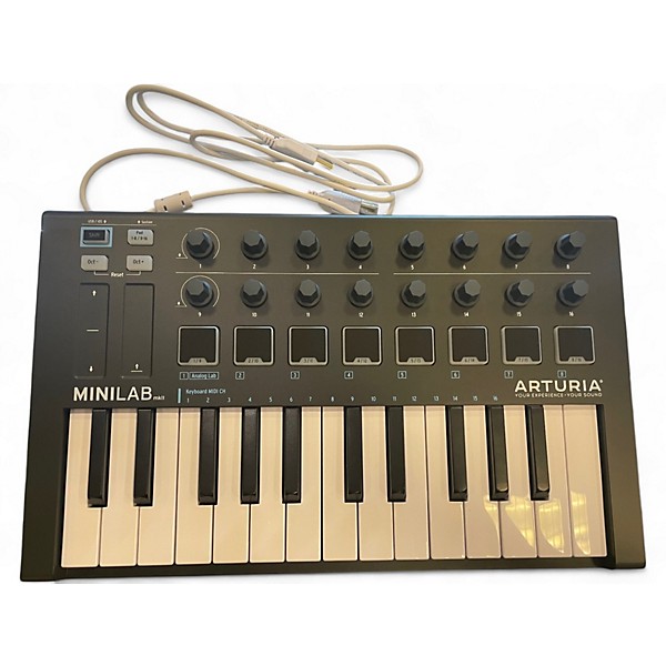 Used Arturia Minilab MKII MIDI Controller