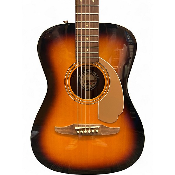 Used Fender MALIBU PLAYER 2 Tone Sunburst Acoustic Electric Guitar