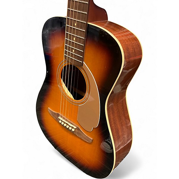Used Fender MALIBU PLAYER 2 Tone Sunburst Acoustic Electric Guitar