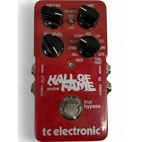 Used TC Electronic hall of fame Effect Pedal
