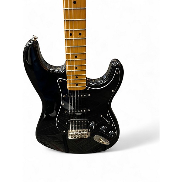 Used Squier Classic Vibe 70s Stratocaster Black Solid Body Electric Guitar