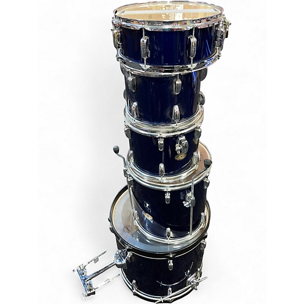 Used TAMA 5 Piece Swingstar Blue Drum Kit